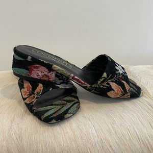Matisse coconuts printed mules